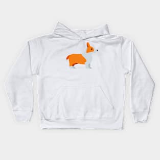 Corgi Lover Pattern Kids Hoodie